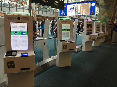 Automated Border Clearance Self-Serve Kiosks