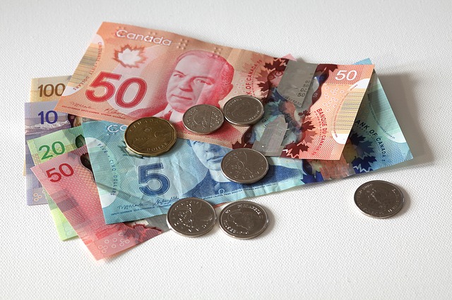 カナダのお金のイメージ